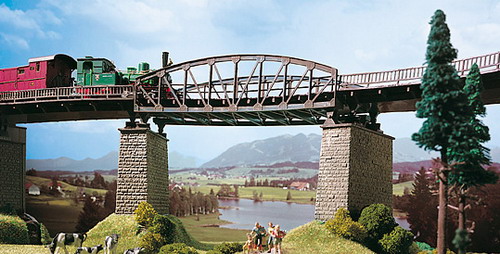 Vollmer 42540  Мост радиусный 188 мм  H0 ― Zugmodell -- Модели железных дорог ведущих фирм: Piko, Roco, Noch, Vollmer, Faller, Auhagen, Trix, Tillig, Busch