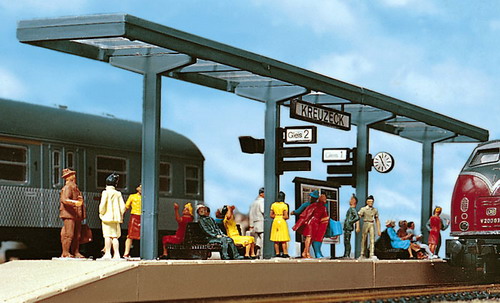 Vollmer 43537  Станция 370x34x67 mm  H0 ― Zugmodell -- Модели железных дорог ведущих фирм: Piko, Roco, Noch, Vollmer, Faller, Auhagen, Trix, Tillig, Busch