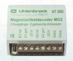 Uhlenbrock 67200  декодер для 2-х стрелок