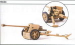 Preiser 16535 фигурки Противотанковое орудие  H0