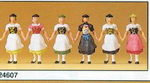 Preiser 24607 фигурки Баварская группа танцоров  H0