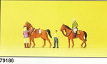 Preiser 79186 фигурки Наездники  N