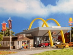 Vollmer 43635  кафе McDonald s с Маккофе 270x180x98мм  H0