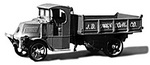 Jordan 0210  1923 Mack Chain-Drive AC Bulldog Dump Truck (набор для сборки)  H0