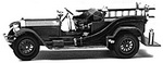 Jordan 0237  1924 American Lafrance пожарный (набор для сборки)  H0