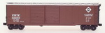 Intermountain 65605-10 вагон 50  крытый двухдверный AAR Standard .Erie (тележки Intermountain)  N