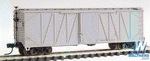 Atlas 41700 вагон 40 футовый крытый вагон с одиночной обшивкой.2 вида дверей в комплекте (не окрашенный)  N