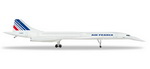 Herpa 532839  Concorde Air France (нос опущен)  1:500